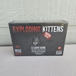 Exploding Kittens NSFW Edition Card Game #1 Kickstarter 2-5 Players